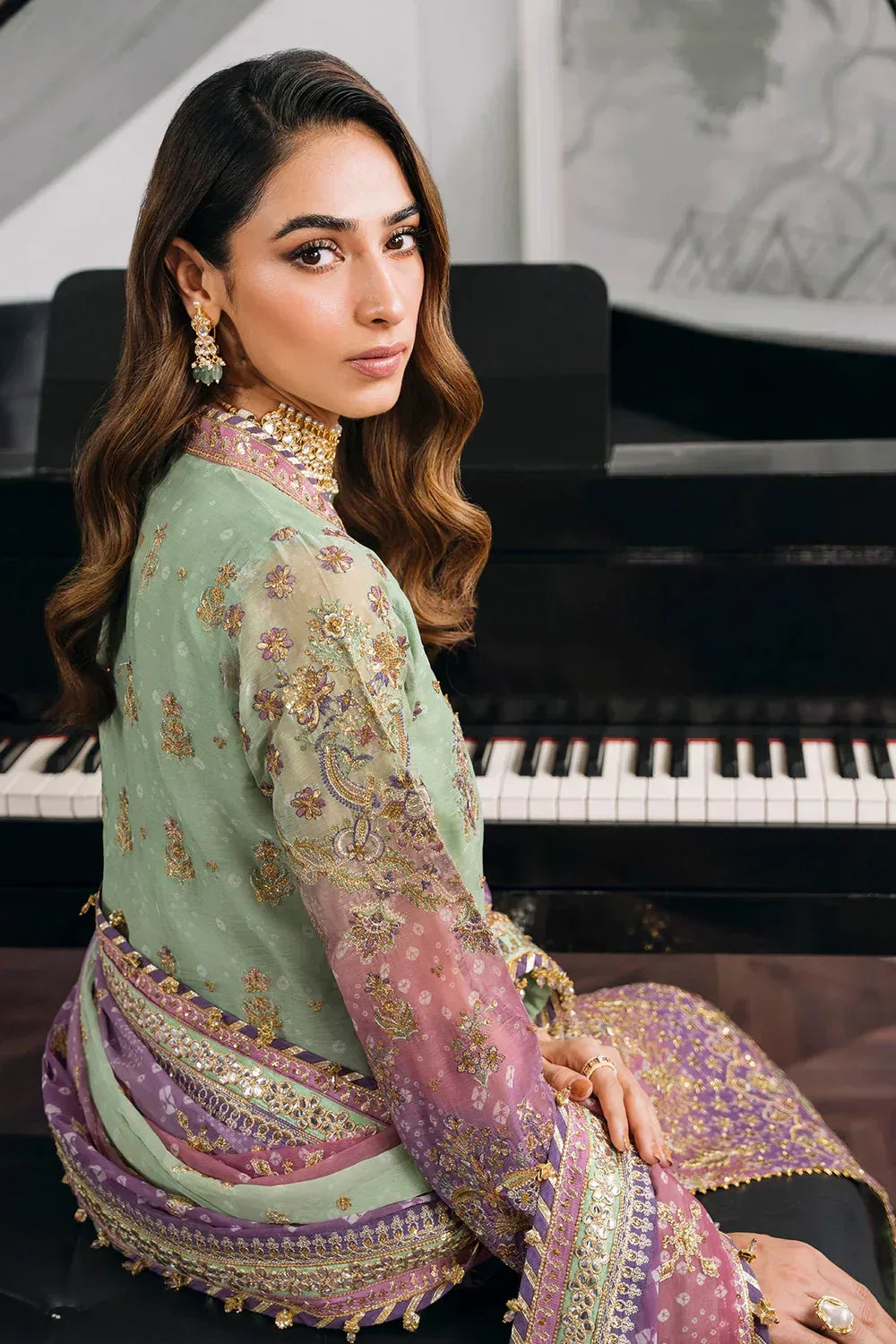 Baroque | Chantelle Embroidered Collection | CH12-08 - Rang-e-Khaas