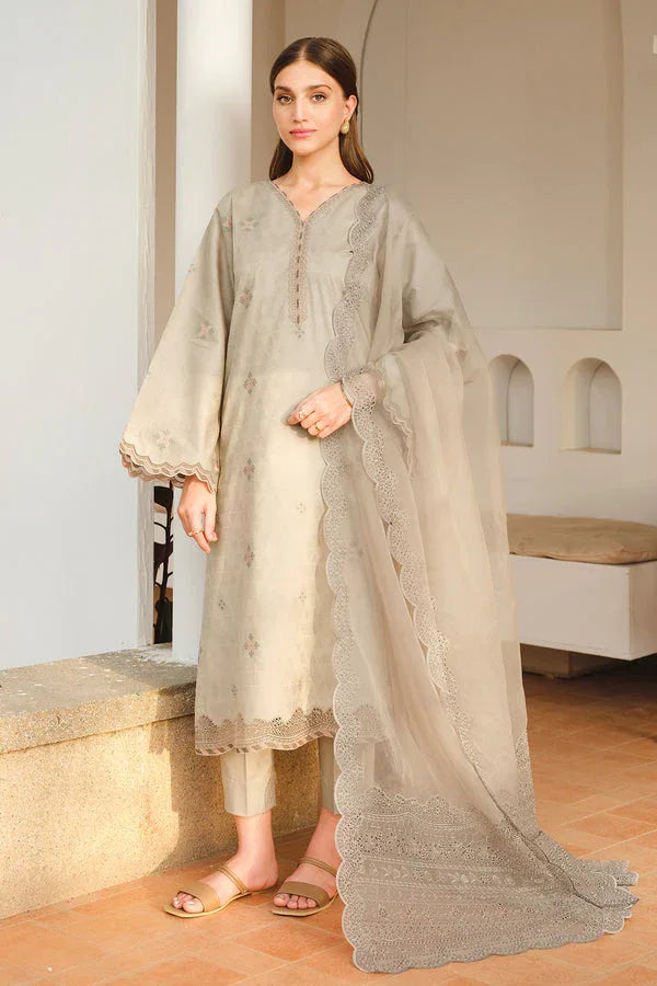Baroque | Luxury Pret 24 | LAWN UF-664 - Rang-e-Khaas