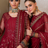 Iznik | Chinnon Chiffon | CC-49 Embroidered Net