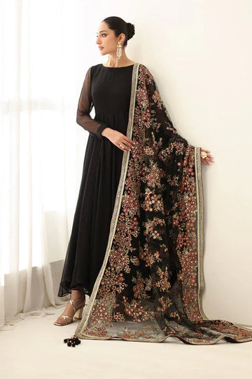 Baroque | Luxury Pret 25 | EMBROIDERED CHIFFON PR-1161 - Rang-e-Khaas