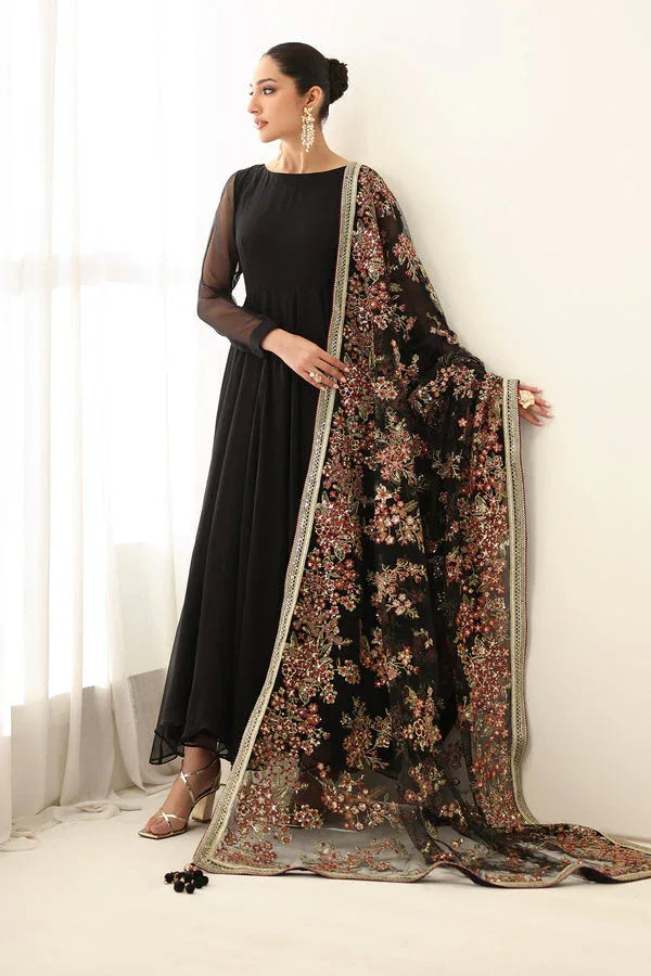 Baroque | Luxury Pret 25 | EMBROIDERED CHIFFON PR-1161 - Rang-e-Khaas