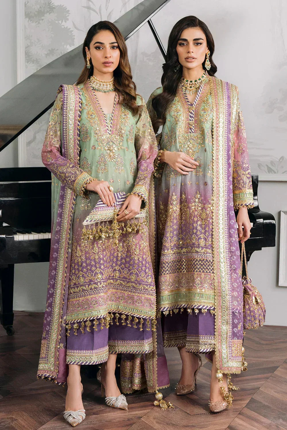 Baroque | Chantelle Embroidered Collection | CH12-08 - Rang-e-Khaas