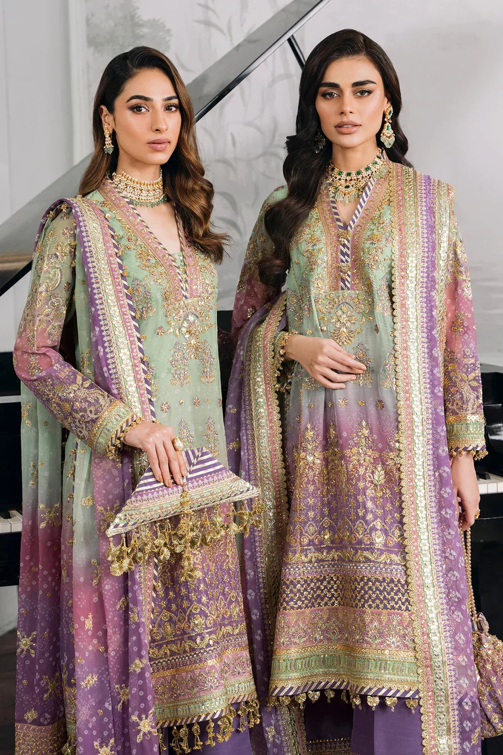 Baroque | Chantelle Embroidered Collection | CH12-08 - Rang-e-Khaas