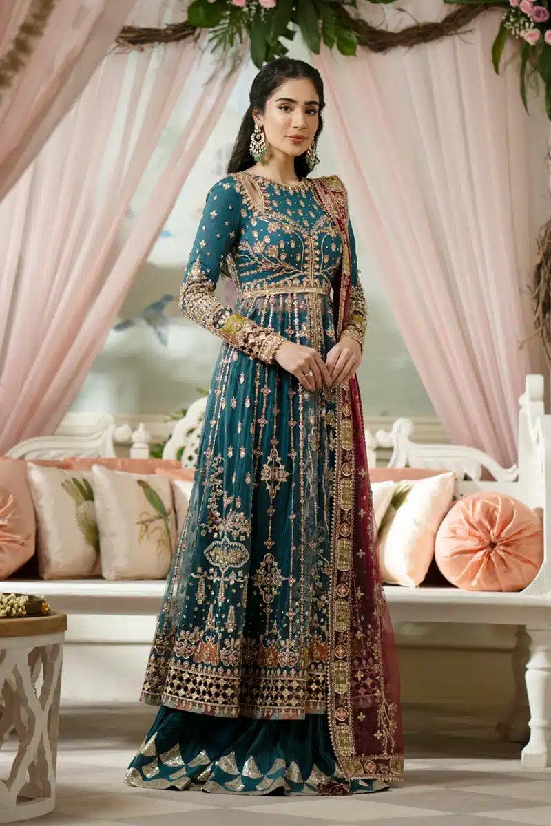 Qalamkar | Dilnaz Wedding Formals | DN-02 SABRINA - Rang-e-Khaas