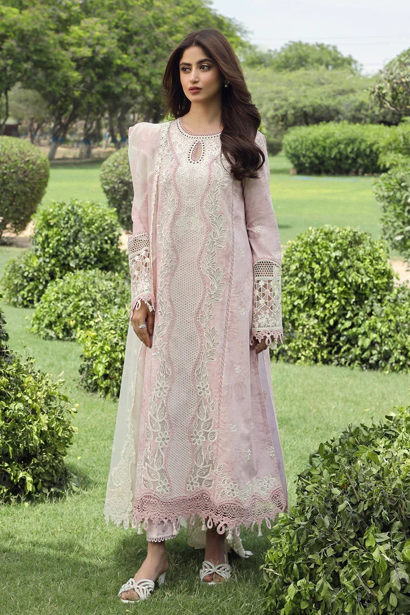 Qalamkar | Festive Lawn 2024 | PS-09 FARVA - Rang-e-Khaas