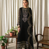 Neeshay | Ready to Wear Chiffon | RTW-CHFN-03 Black