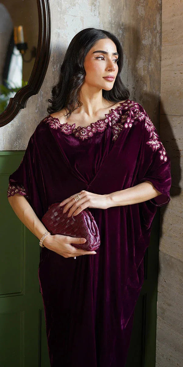 Erum Khan | Velvet Wisper | Wine Whisper - Rang-e-Khaas