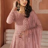 Iznik | Chiffonkari Formals | ICK-04 Embroidered Chiffon