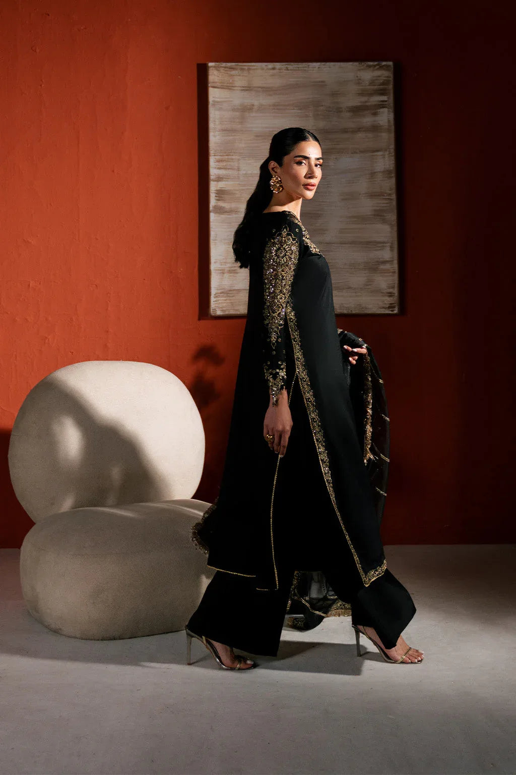 Neeshay | Raw Silk | RTW-RS-03 - Rang-e-Khaas