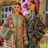 Elaf Premium | Print Chikankari 25 | ELK-01B GIARDINO
