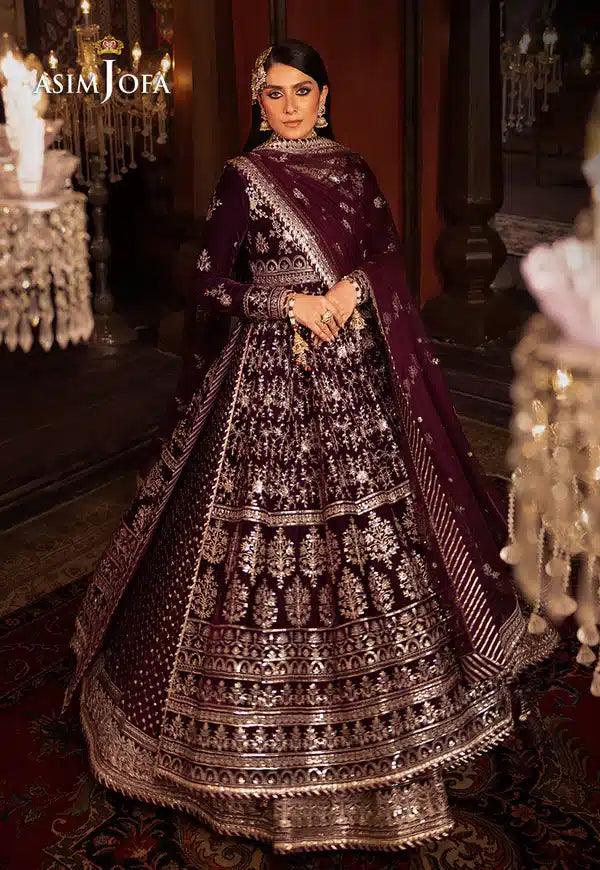 Asim Jofa | Makhmal Wedding Velvet 23 | AJMM-11 - Rang-e-Khaas