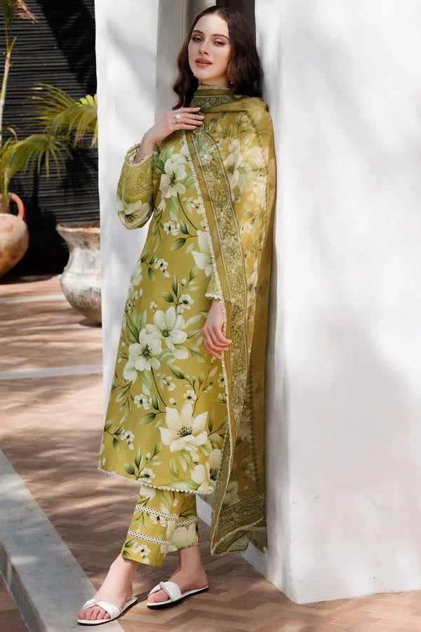 Farasha | Printed Essentials | Marigold Haze - Rang-e-Khaas