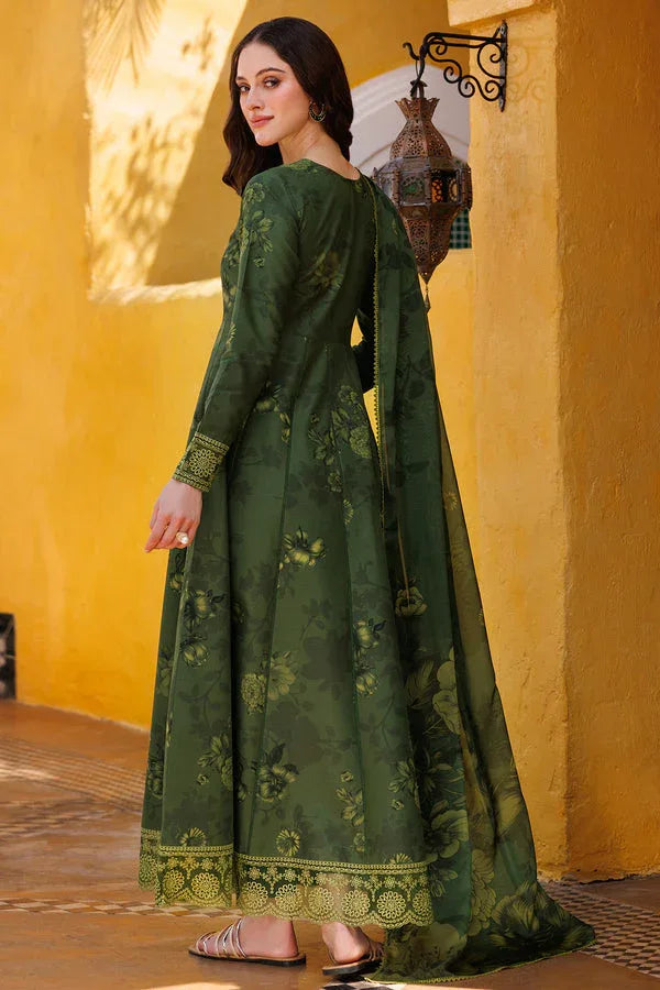 Farasha | Printed Essentials | Sage Charm - Rang-e-Khaas