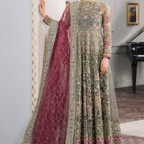 Baroque Chantelle Embroidered Luxury Net 3Pc Suit EC-02