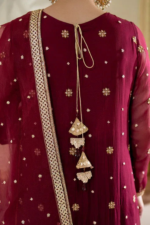 Declare | Chiffon Luxe | ROSA LFP-1112 - Rang-e-Khaas