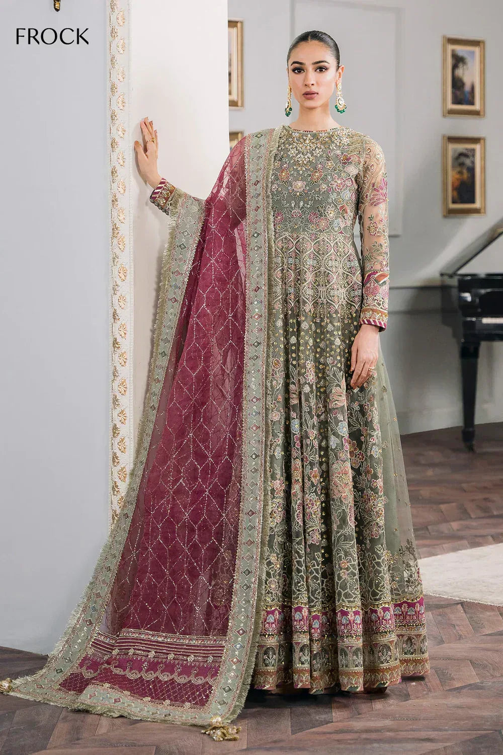 Baroque | Chantelle Embroidered Collection 2024 | CH12-02 - Rang-e-Khaas