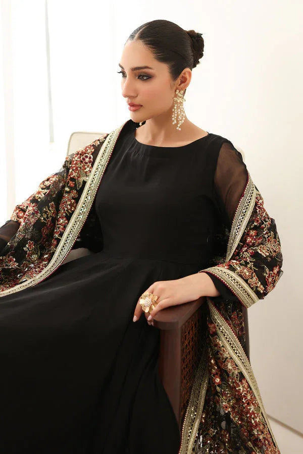 Baroque | Luxury Pret 25 | EMBROIDERED CHIFFON PR-1161 - Rang-e-Khaas