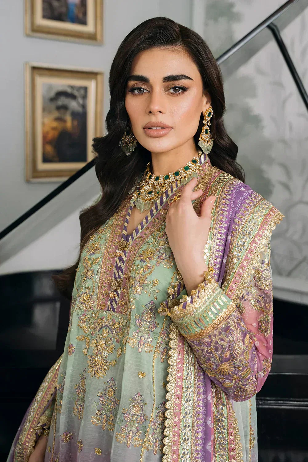Baroque | Chantelle Embroidered Collection | CH12-08 - Rang-e-Khaas