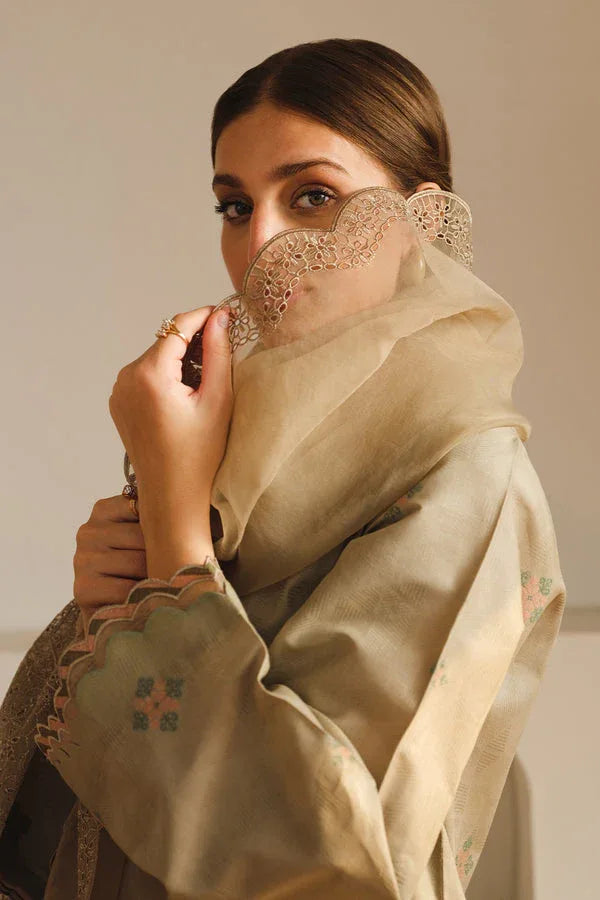 Baroque | Luxury Pret 24 | LAWN UF-664 - Rang-e-Khaas