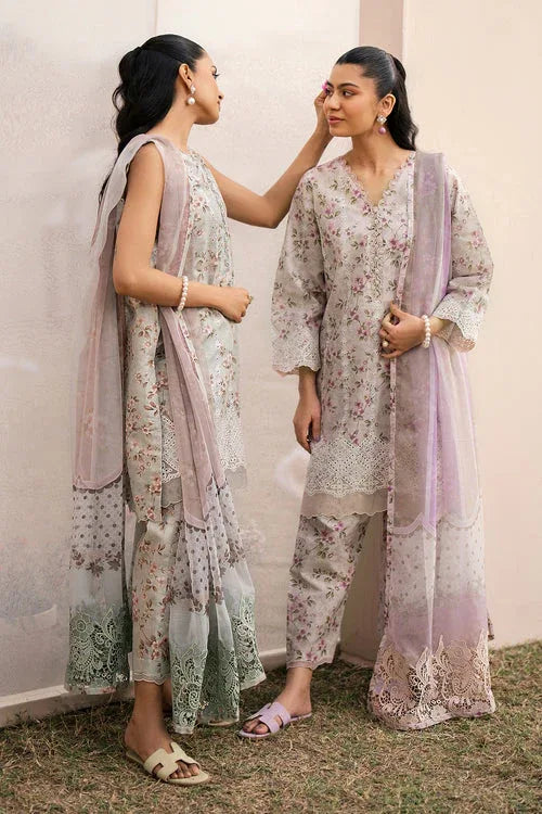 Baroque | Luxury Pret 24 | LAWN UF-610 - Rang-e-Khaas