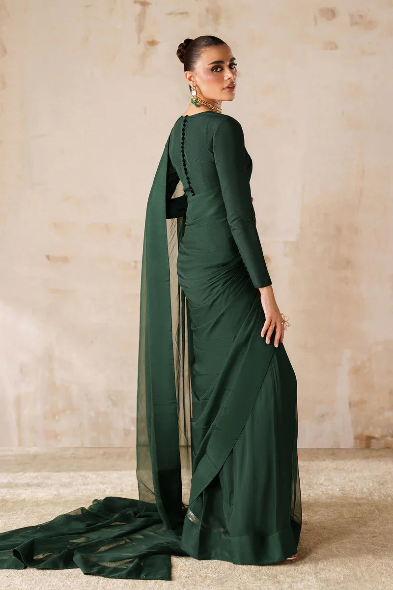 Baroque | Ensembles | PLAIN CHIFFON SAREE EN-1220