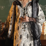 Faiza Faisal | Maya Luxury Lawn | Deniz