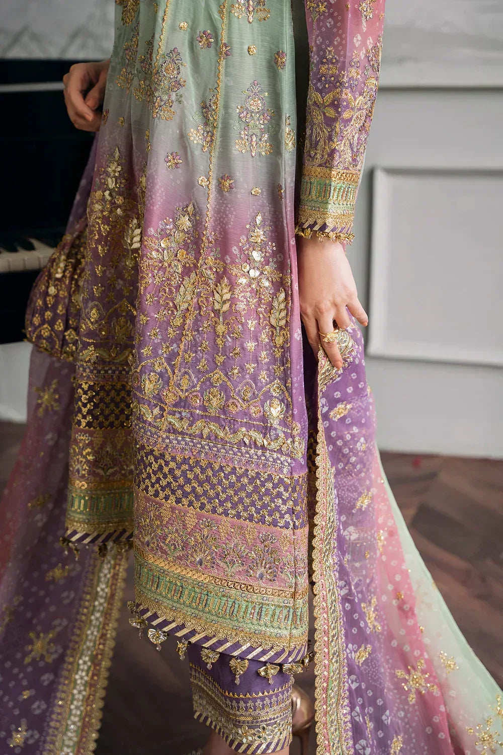 Baroque | Chantelle Embroidered Collection | CH12-08 - Rang-e-Khaas
