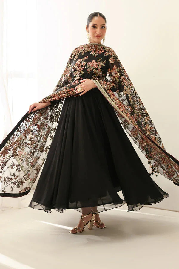 Baroque | Luxury Pret 25 | EMBROIDERED CHIFFON PR-1161 - Rang-e-Khaas