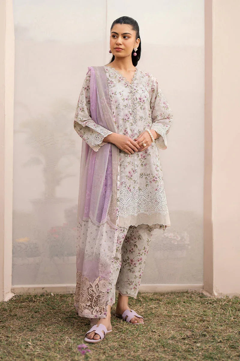 Baroque | Luxury Pret 24 | LAWN UF-610 - Rang-e-Khaas