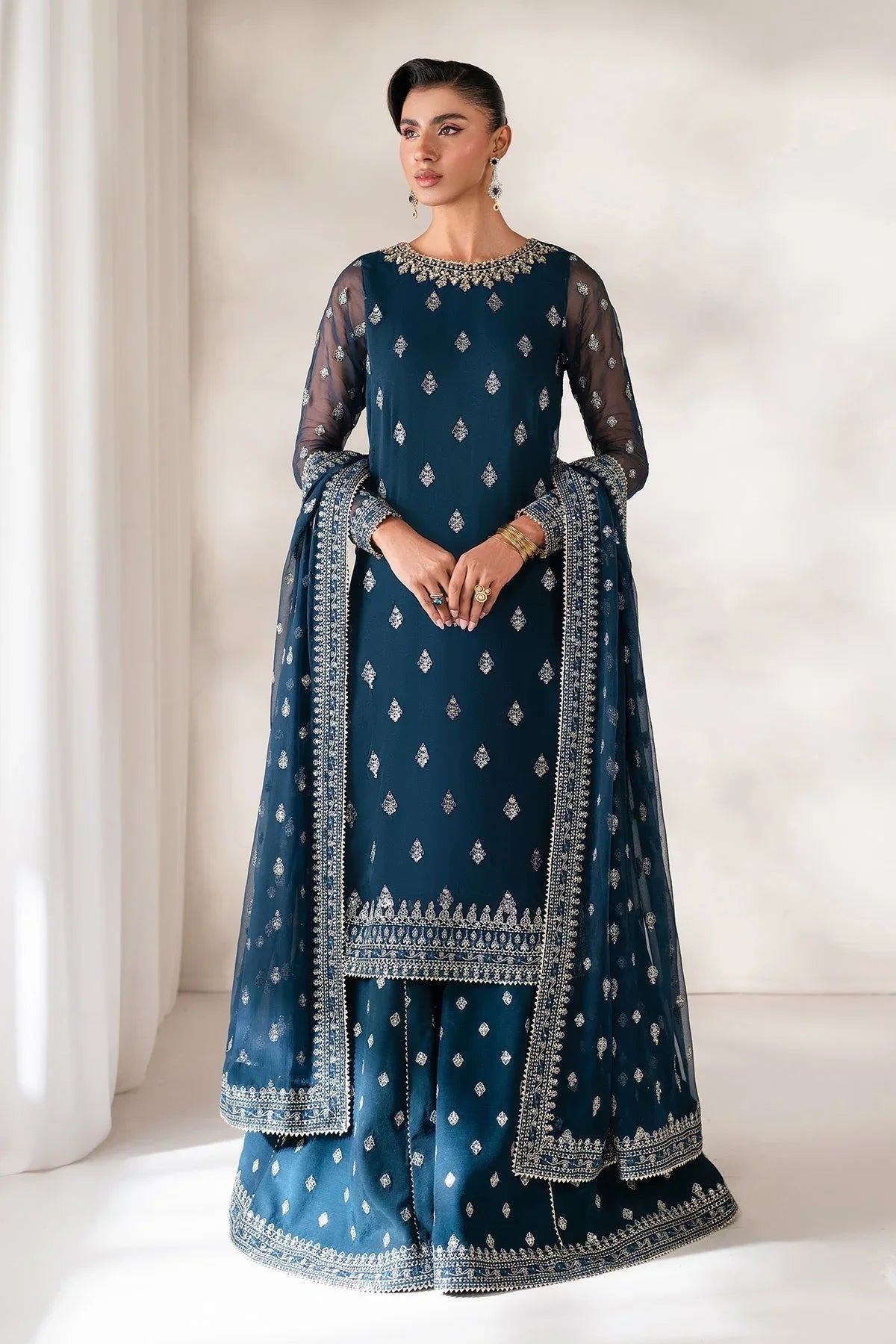 Baroque | Formal Collection | UF-4142 - Rang-e-Khaas