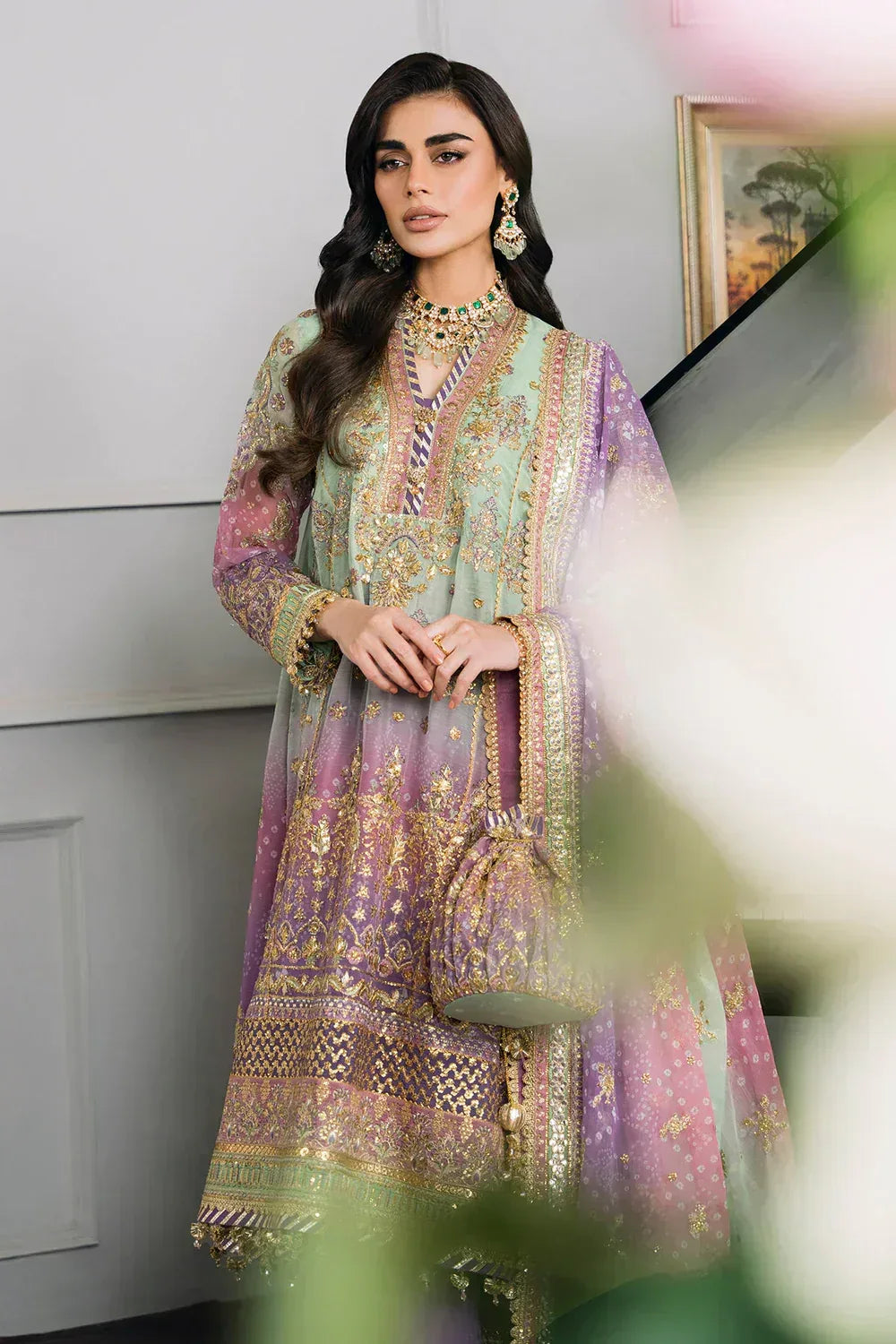 Baroque | Chantelle Embroidered Collection | CH12-08 - Rang-e-Khaas