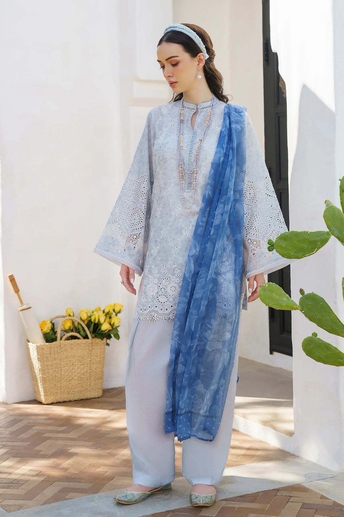 Baroque | Luxury Pret 24 | LAWN UF-582 - Rang-e-Khaas