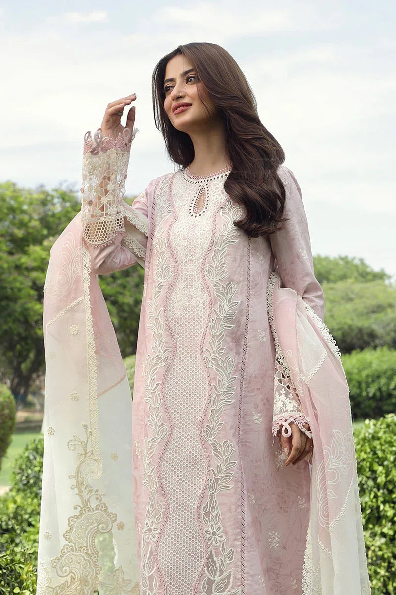 Qalamkar | Festive Lawn 2024 | PS-09 FARVA - Rang-e-Khaas