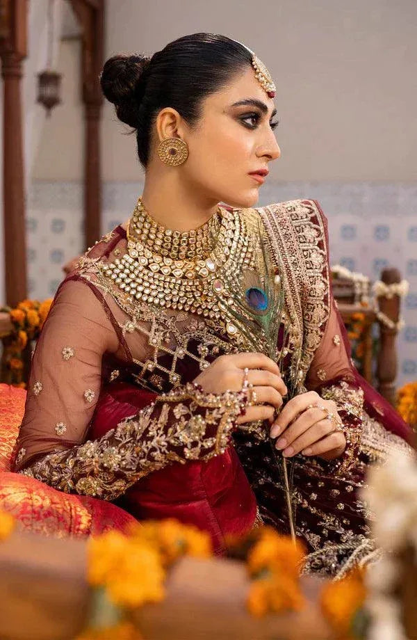Eleshia | Zarin Wedding Formals 23 | Avyanna - Rang-e-Khaas