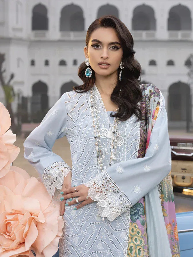 Faiza Faisal | Maya Luxury Lawn | Anja - Rang-e-Khaas