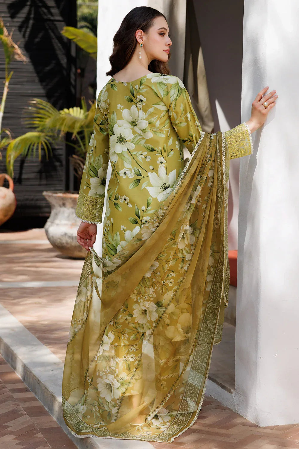 Farasha | Printed Essentials | Marigold Haze - Rang-e-Khaas