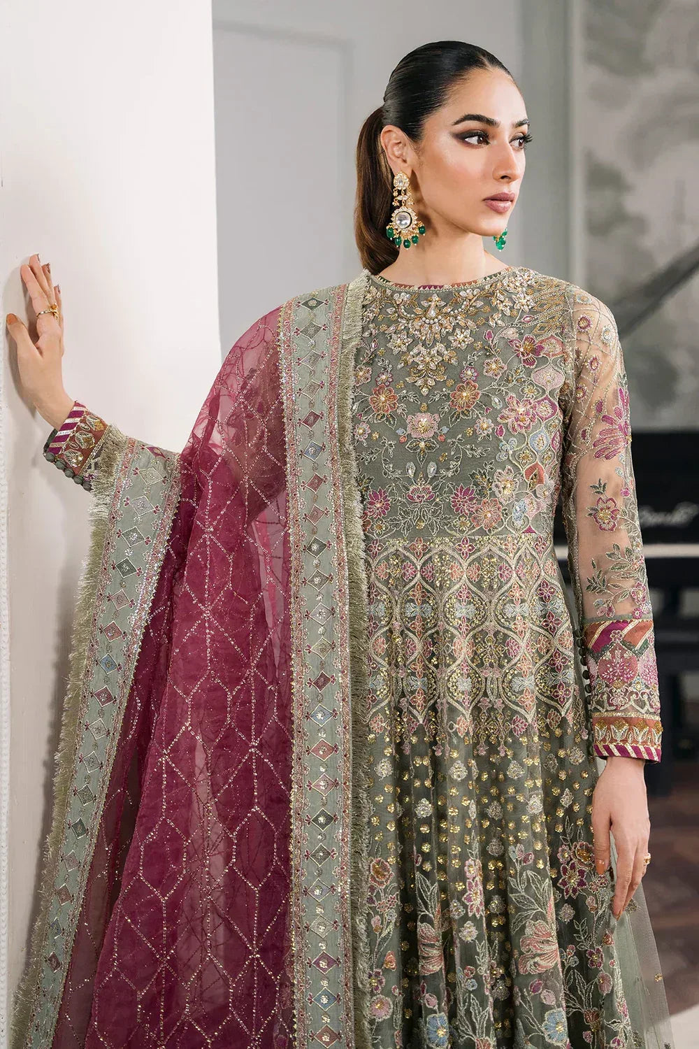 Baroque | Chantelle Embroidered Collection 2024 | CH12-02 - Rang-e-Khaas