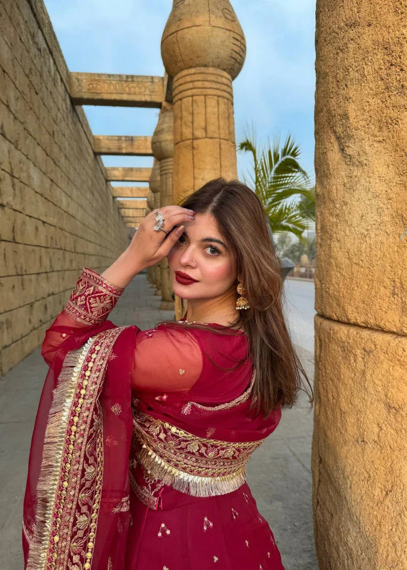 Daud Abbas | Formals Collection | Nazneen - Rang-e-Khaas