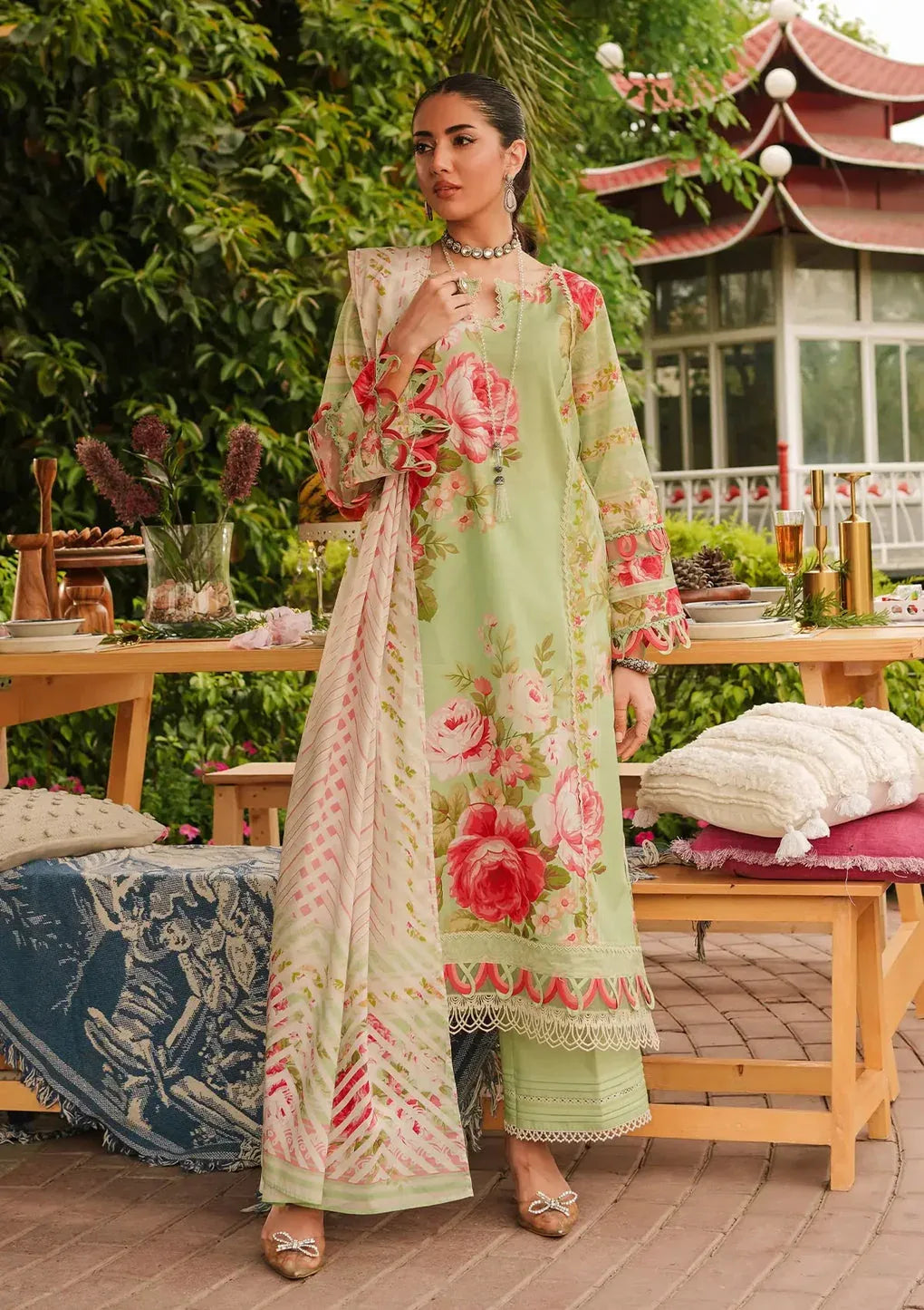 Elaf Premium | Printed Collection 24 | EEP-05A - Mint To Be - Rang-e-Khaas