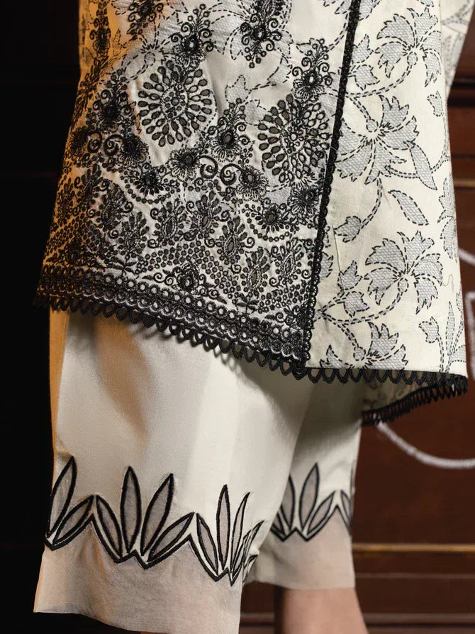 Faiza Faisal | Maya Luxury Lawn | Deniz - Rang-e-Khaas
