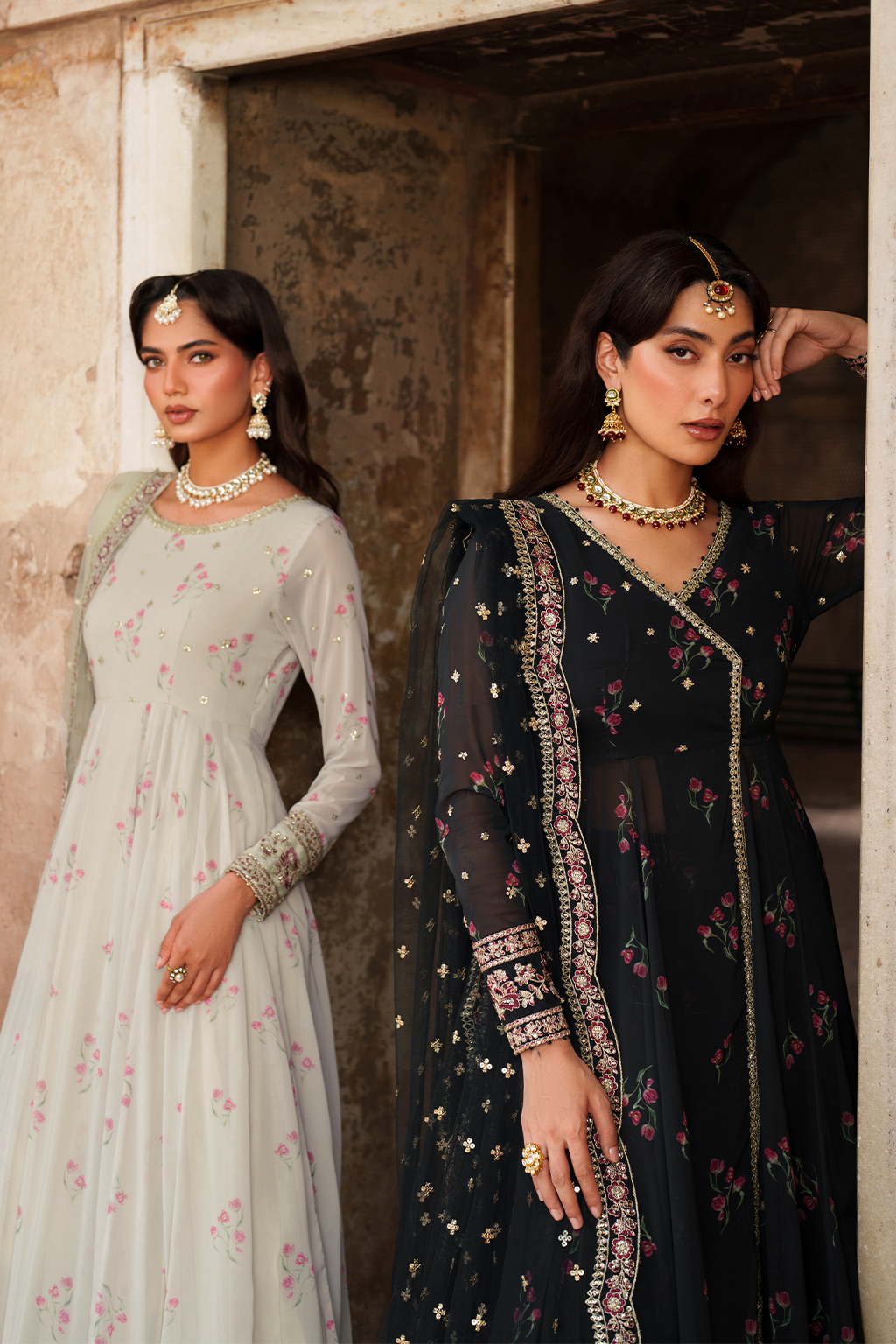 Iznik UE-551  Printed Chiffon