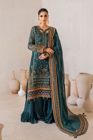 Iznik CC-46 Embroidered Chiffon