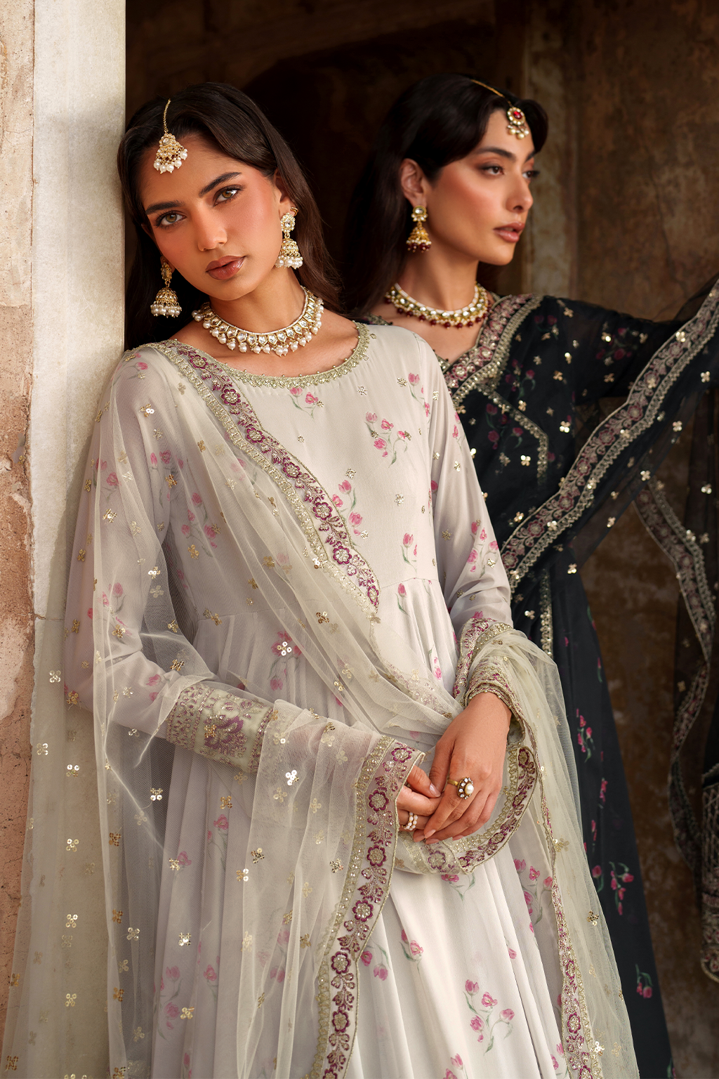 Iznik UE-551  Printed Chiffon