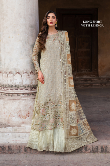Iznik ILC-02 Embroidered Chiffon