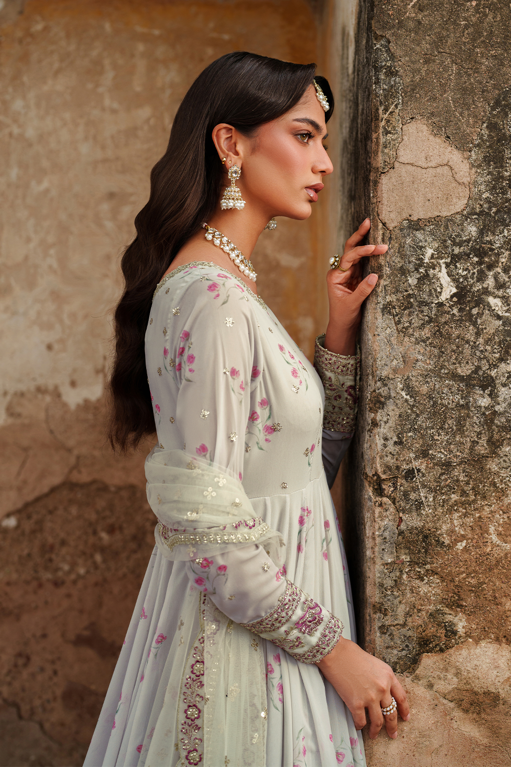 Iznik UE-551  Printed Chiffon