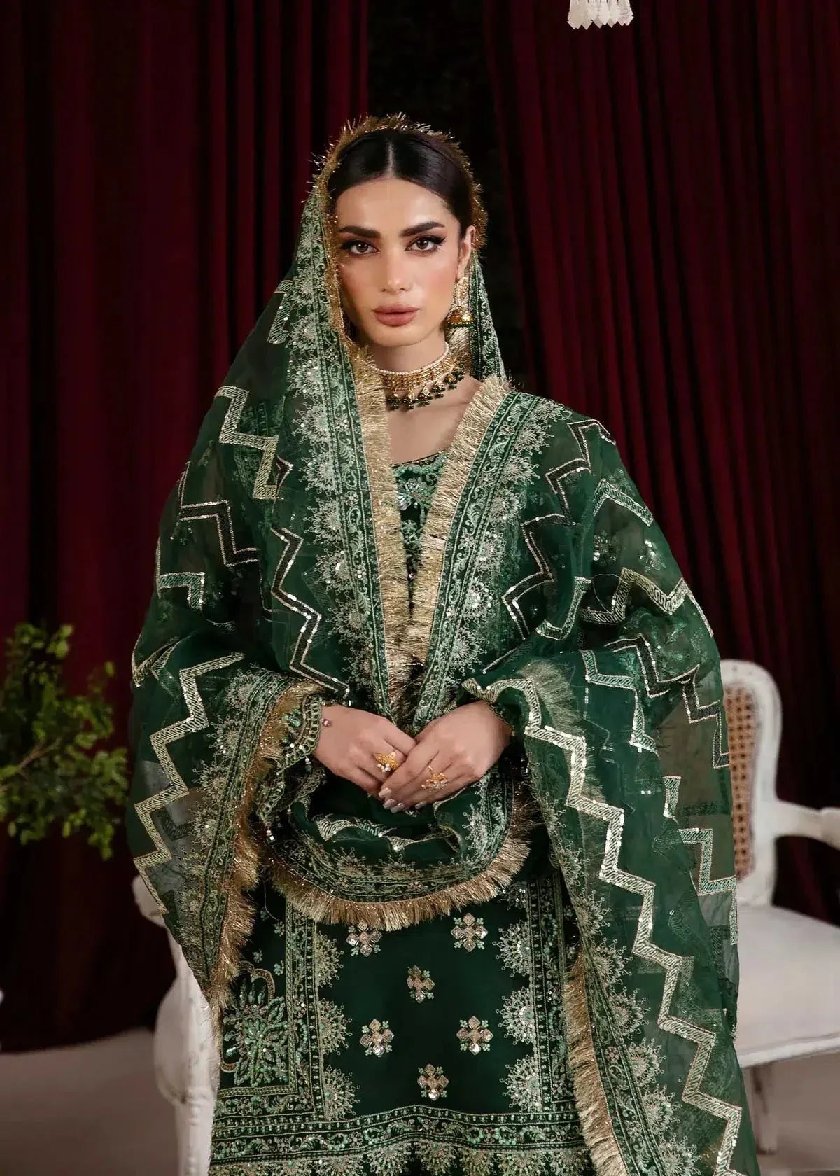 Dastoor | Noor-E-Jahan Wedding Collection'24 | Zayna - Rang-e-Khaas