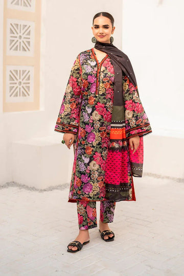 Baroque | Luxury Pret 24 | LAWN UF-666 - Rang-e-Khaas