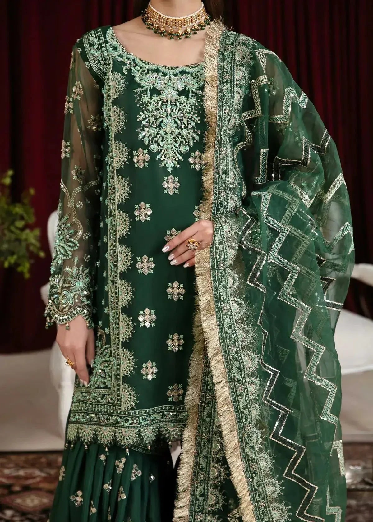 Dastoor | Noor-E-Jahan Wedding Collection'24 | Zayna - Rang-e-Khaas