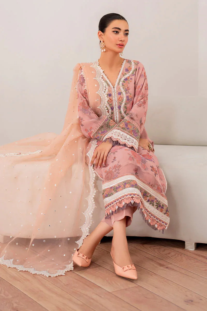Baroque | Formal Collection | CHIFFON UF-705 - Rang-e-Khaas