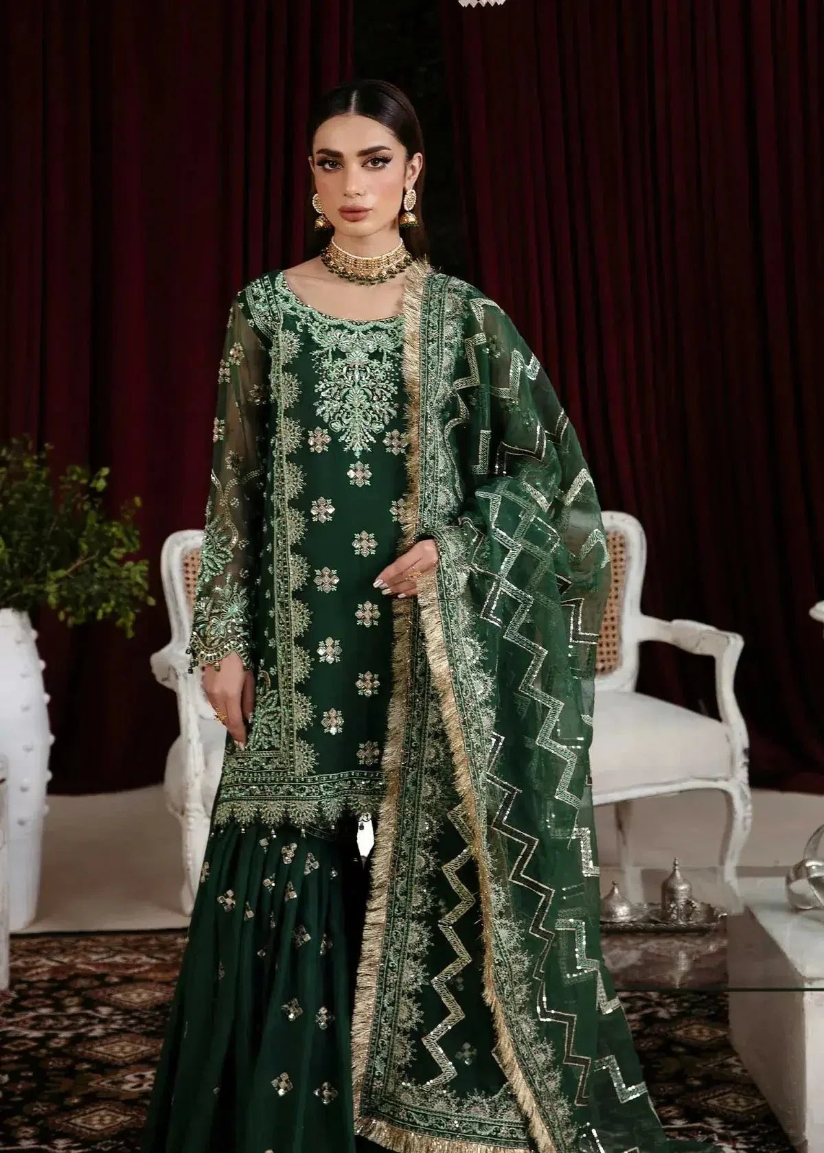Dastoor | Noor-E-Jahan Wedding Collection'24 | Zayna - Rang-e-Khaas